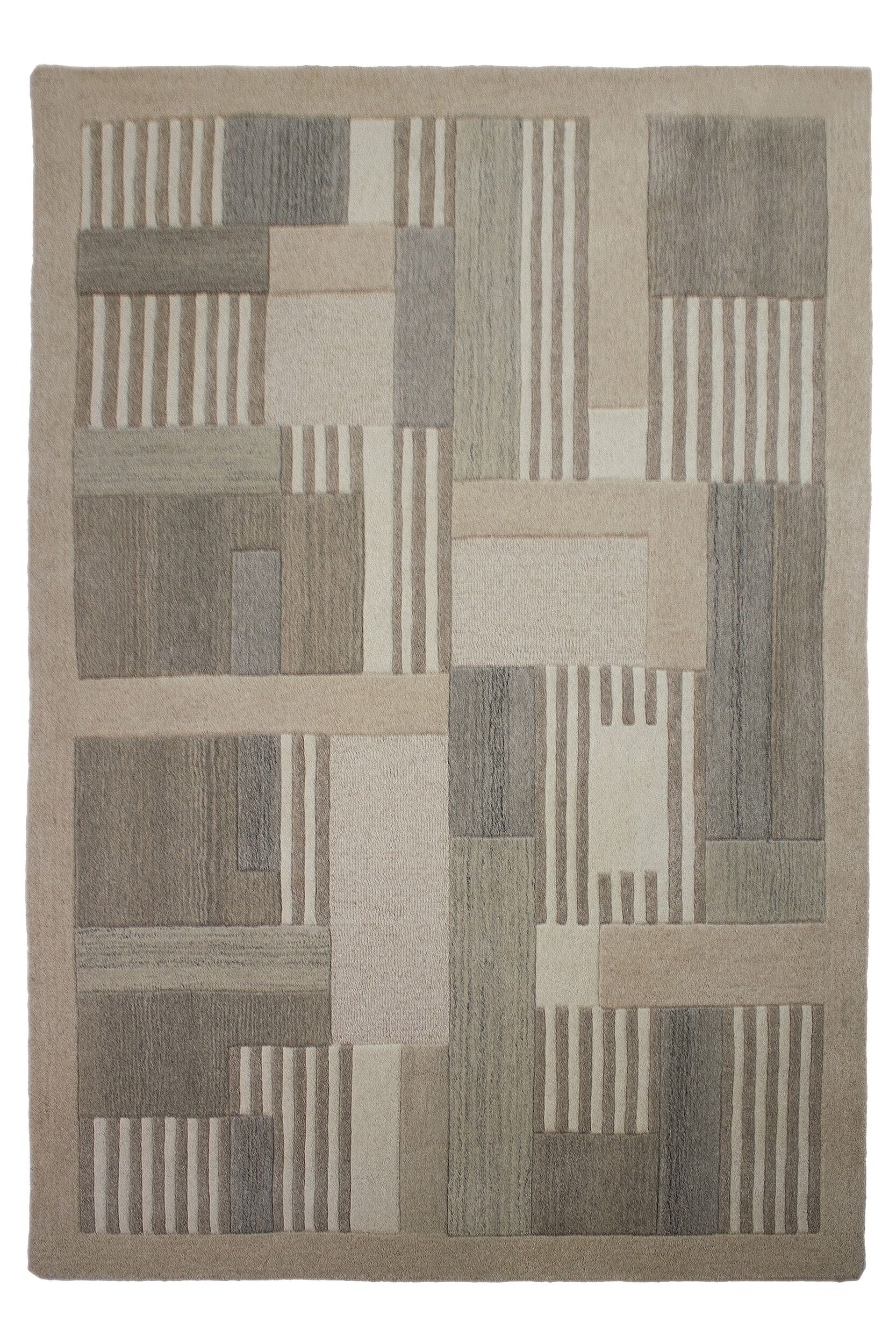 FLAIR RUGS Teppich »VARA WOOL« rechteckig 6 mm Höhe
