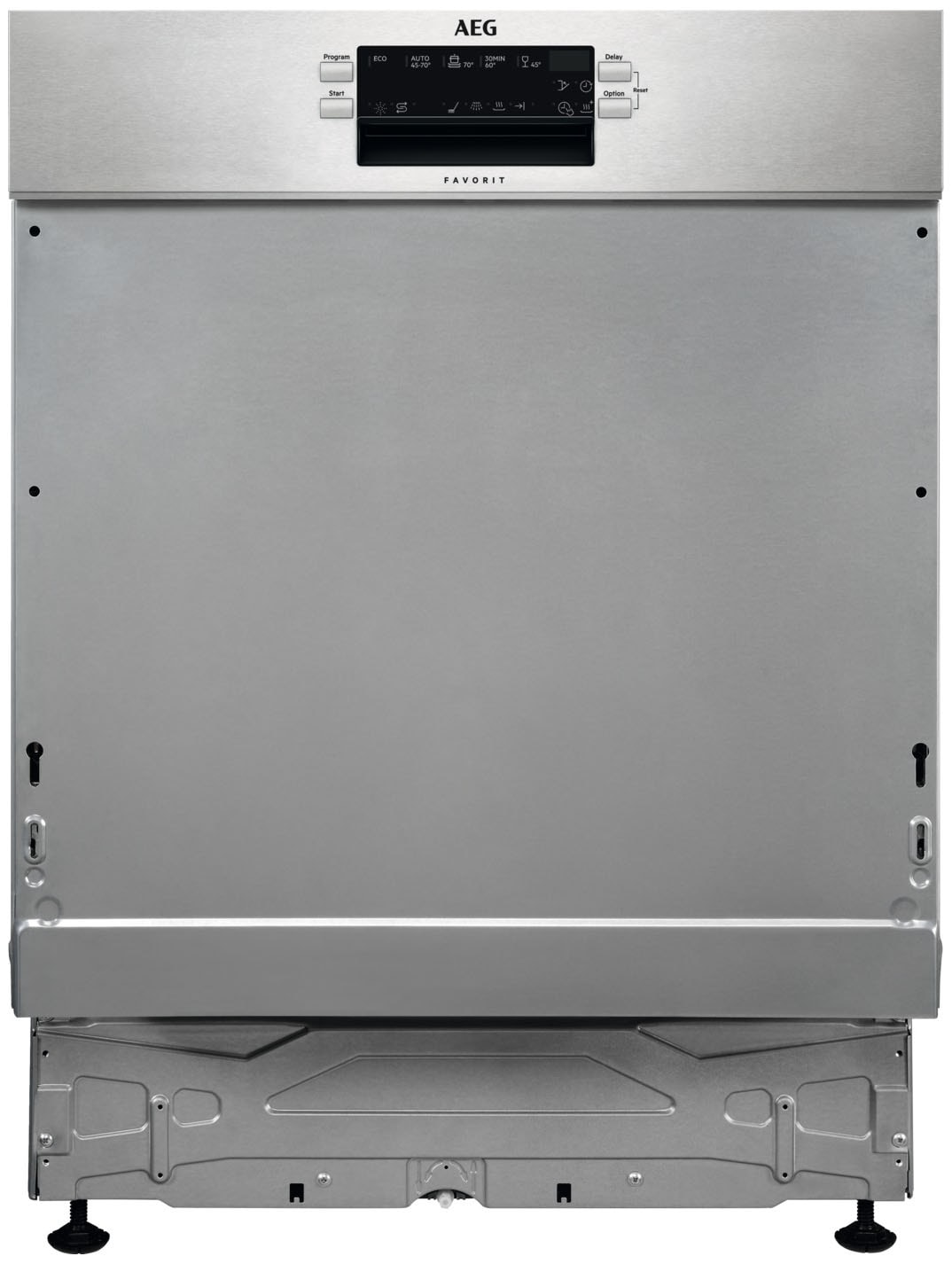 AEG teilintegrierbarer Geschirrspüler 6000 »GT620C2SCM« Spülmaschine – starke Sprühabdeckung, viel Platz & sauber