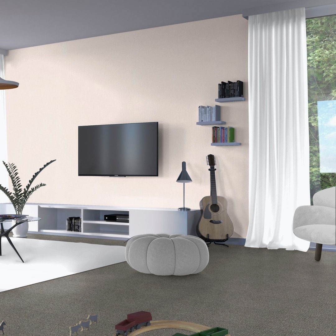 Vorwerk Teppichboden »Passion 1091 (Metro), Schlinge - Uni Farben, Made in Germany«, rechteckig, 6,3 mm Höhe, Wohnzimmer, Schlafzimmer, Kinderzimmer, Breite 400/500 cm
