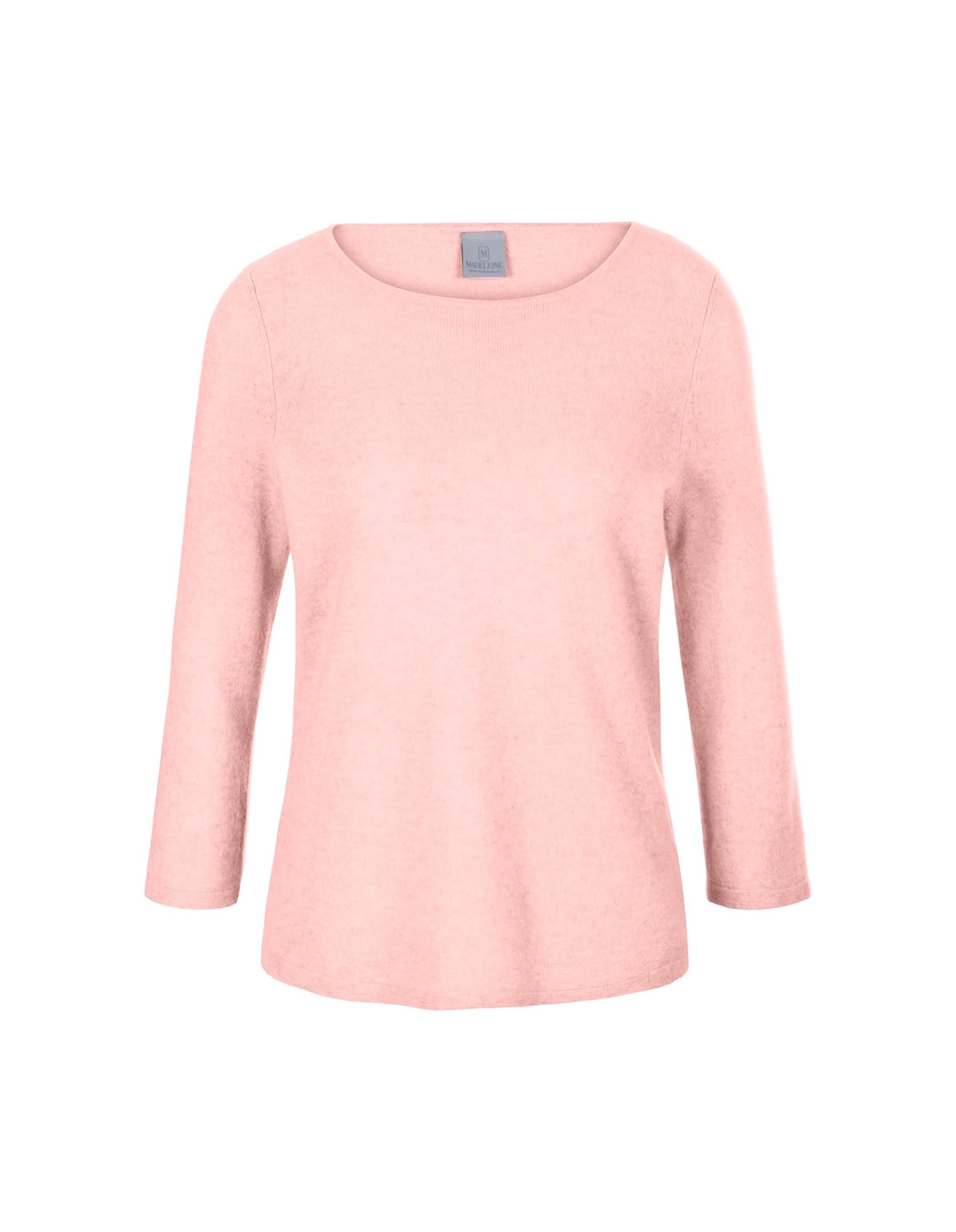 MADELEINE Longpullover "Strickpullover Kaschmirpullover mit U-Boot-Ausschni günstig online kaufen