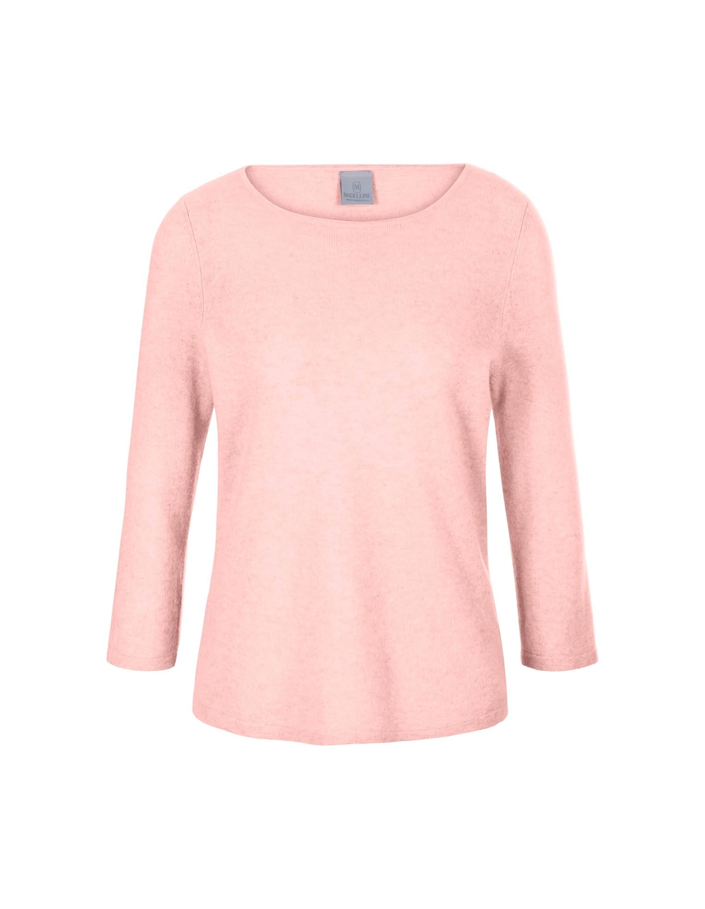 MADELEINE Longpullover "Strickpullover Kaschmirpullover mit U-Boot-Ausschni günstig online kaufen