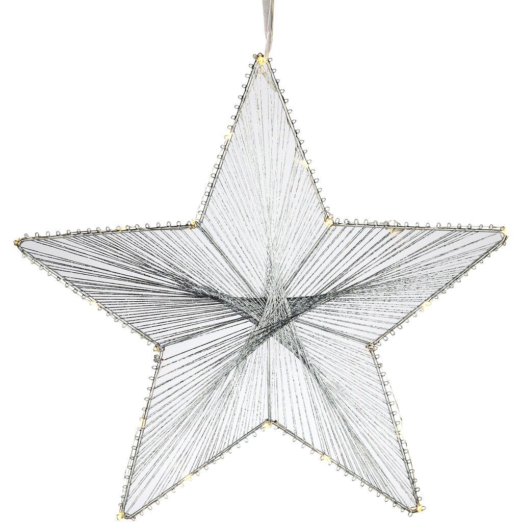 Star-Max LED Stern »Weihnachtsstern, Weihnachtsdeko«, 35 flammig-flammig