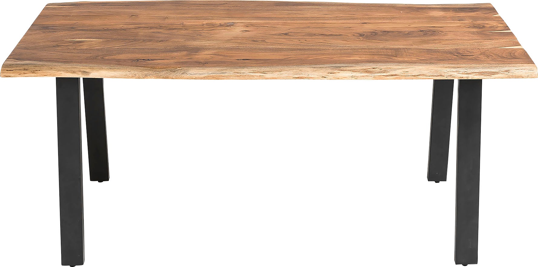 SalesFever Esstisch "Designer-Esstisch für stilvolle Mahlzeiten", Edles Mas günstig online kaufen