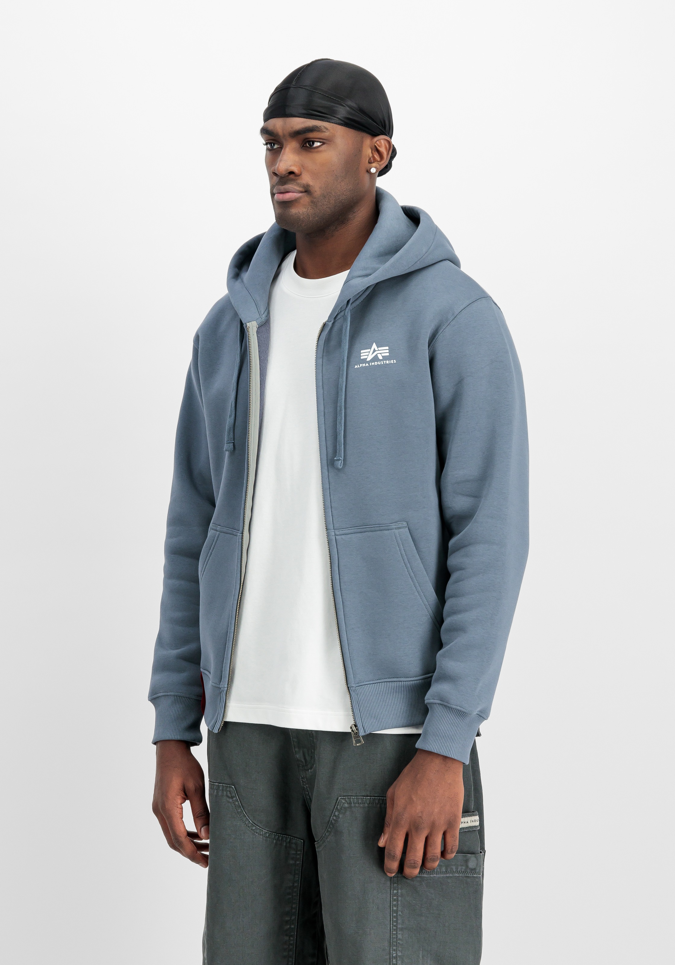 Alpha Industries "Basic Zip Hoody SL" Baumwollmischung, regular fit günstig online kaufen