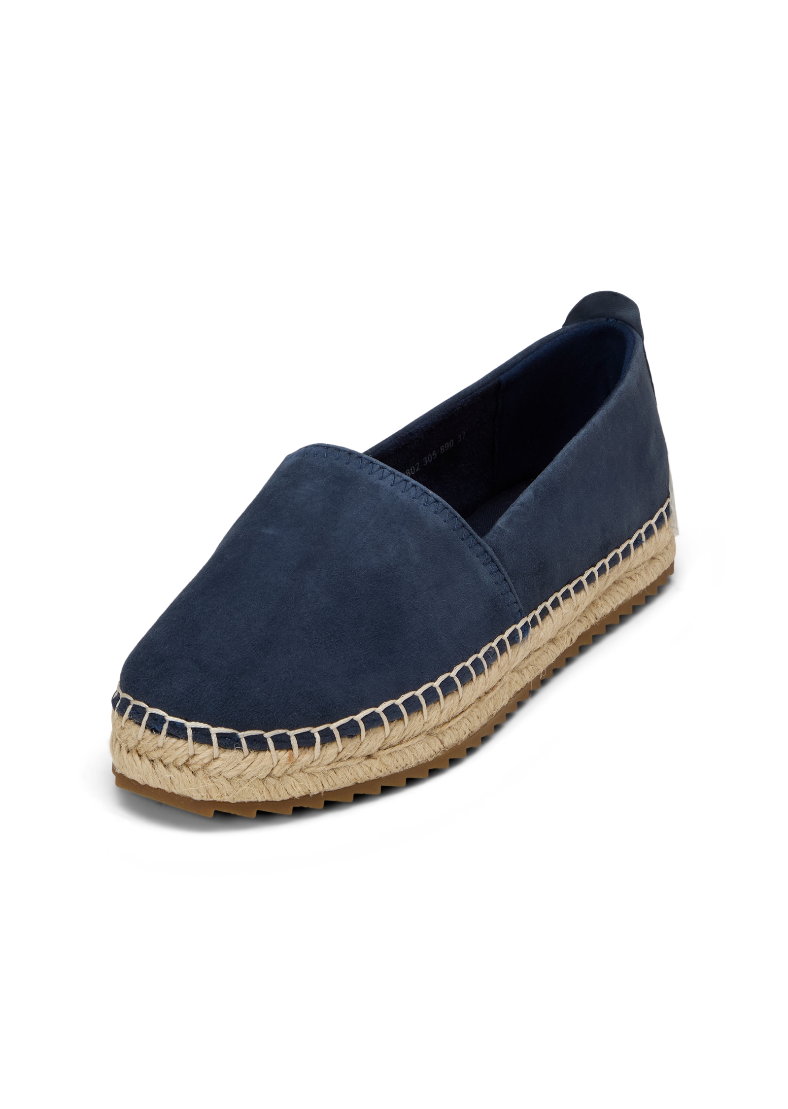 Marc O'Polo Espadrille »aus edlem Velours-Ziegenleder«