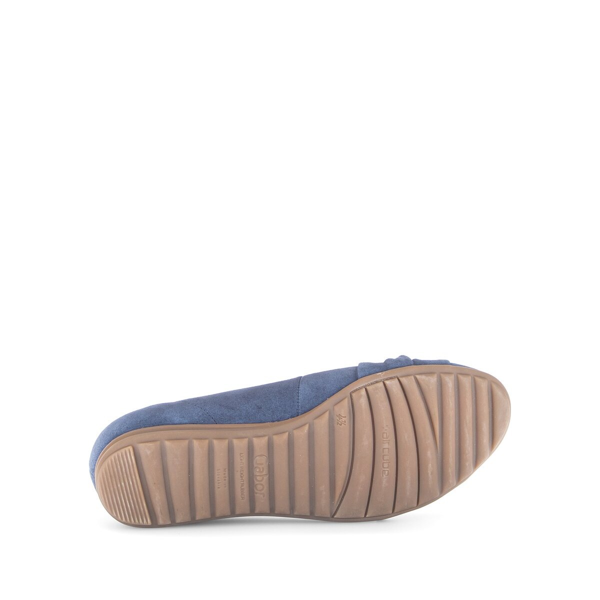 Ballerina GABOR "Sportliche Ballerina", Damen, Gr. 40, blau, Schuhe Ballerina 9