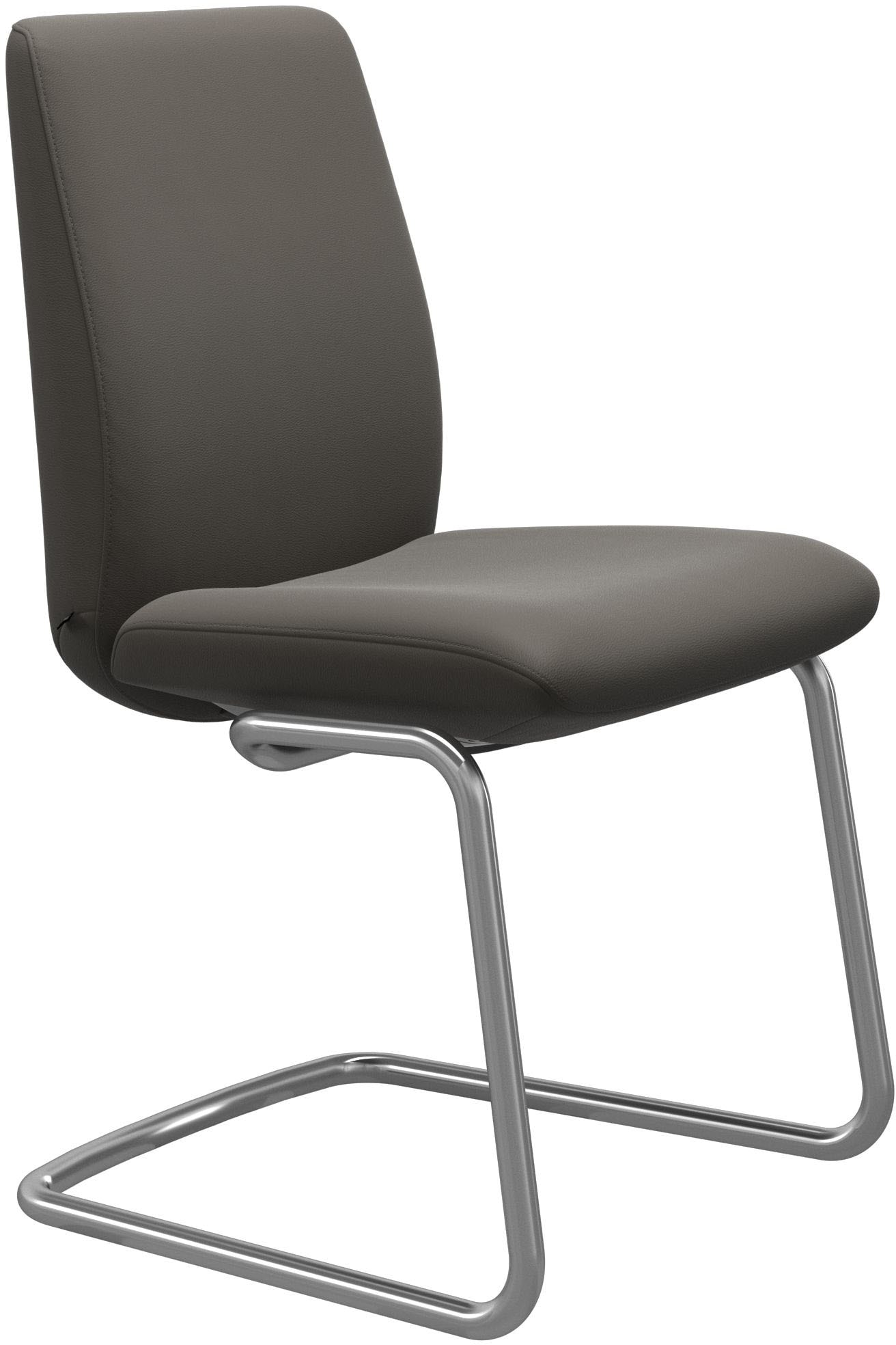 Stressless Polsterstuhl "Laurel" () Low Back, Größe L, mit Beinen aus Stahl in Schwarz matt