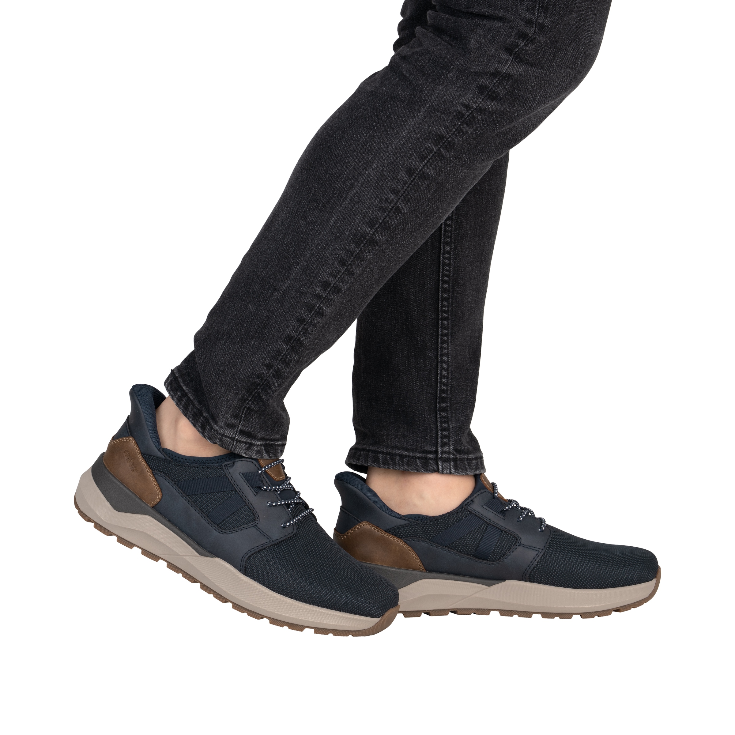 Rieker Slip-On Sneaker »Ready2GO«, Schlupfschuh, Halbschuh, Freizeitsneaker mit Gummizug für guten Sitz