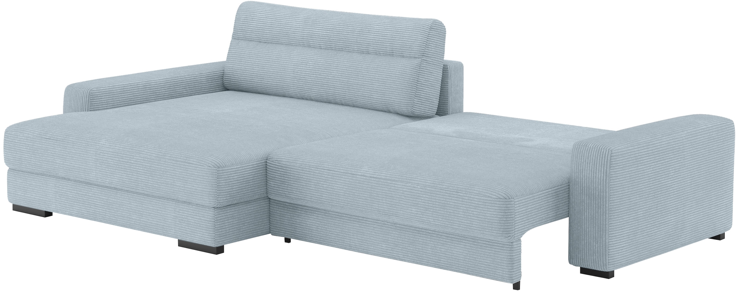 Mr. Couch Ecksofa »Marcello L-Form«, inklusive EasyBett und Bettkasten