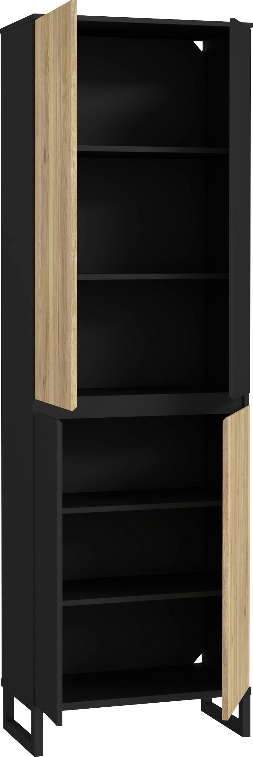 FORTE Garderobenschrank »Quayle«, Stauraumschrank, Mehrzweckschrank, Höhe 201,7cm
