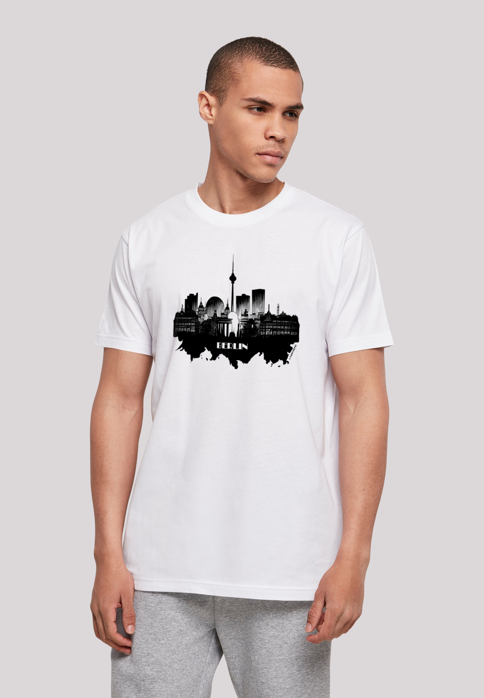 F4NT4STIC T-Shirt "Cities Collection - Berlin skyline", Print günstig online kaufen