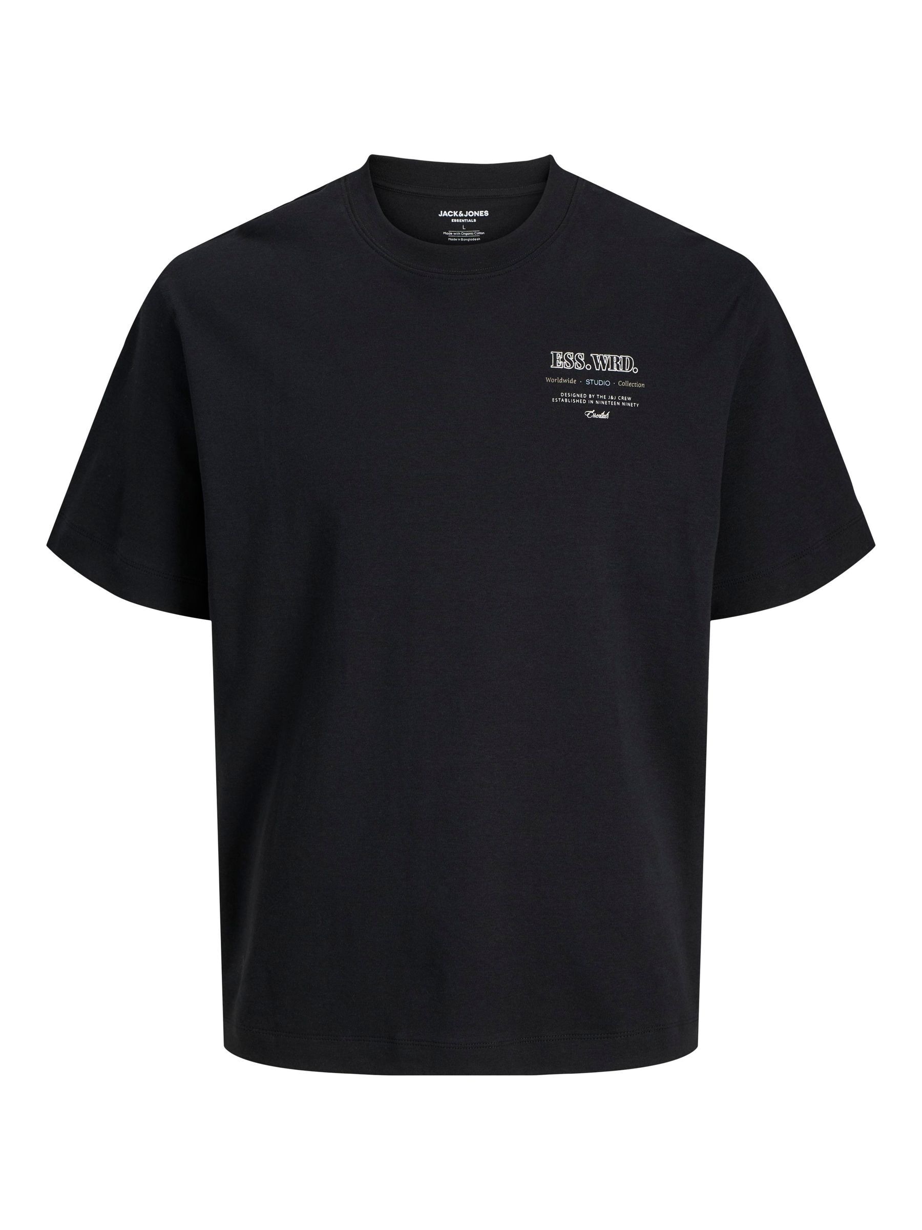 Jack & Jones PlusSize T-Shirt »JJEURBAN EDGE STUDIO TEE SS SN PLS«, mit Logobranding