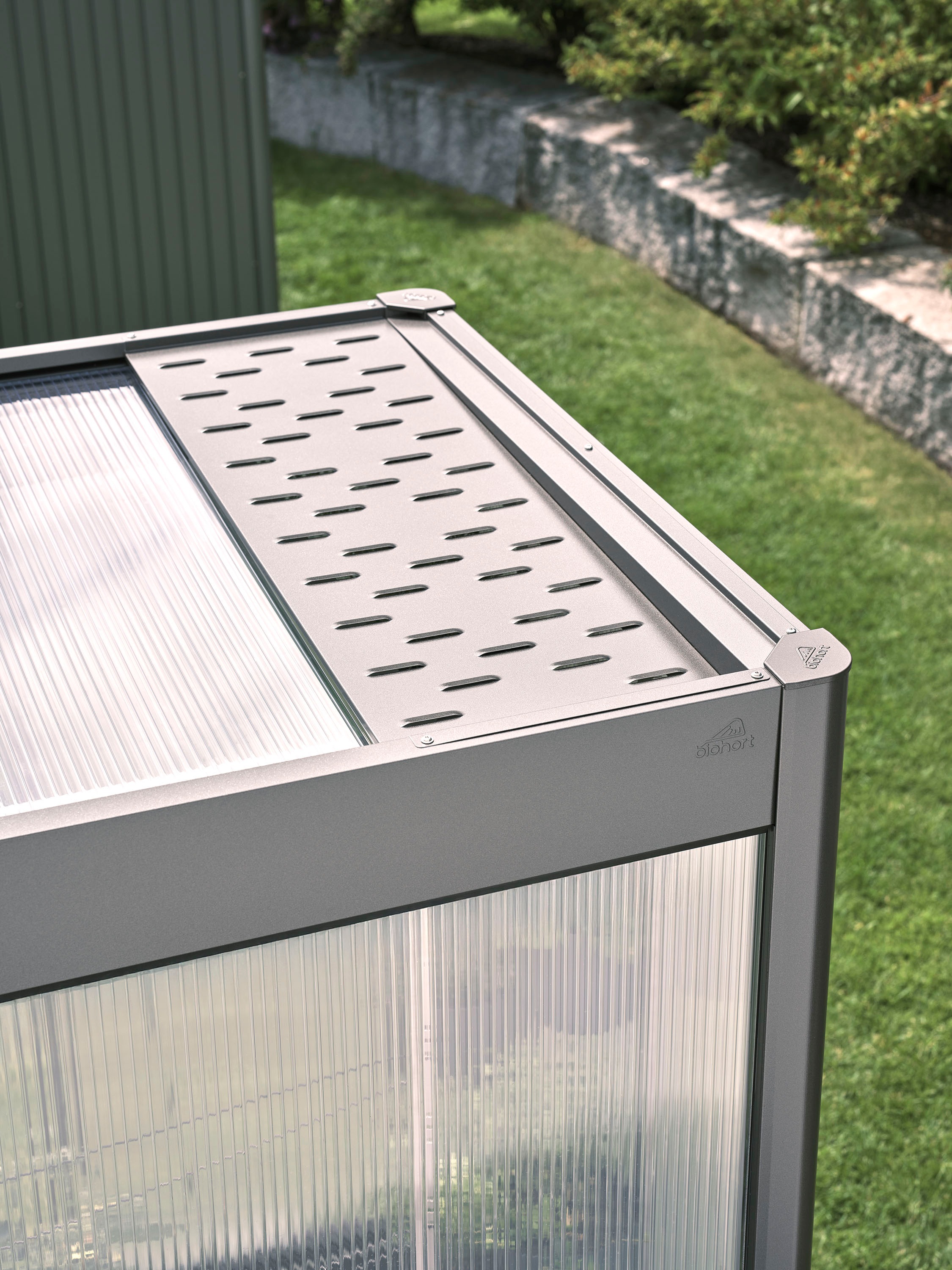 Biohort Schutzblech »zu Gewächshaus Florentina Gr. 0,5m«