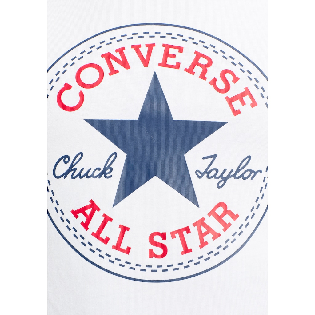 Converse T-Shirt »CONVERSE GO-TO CHUCK TAYLOR CLASSIC PATCH TEE«, Unisex