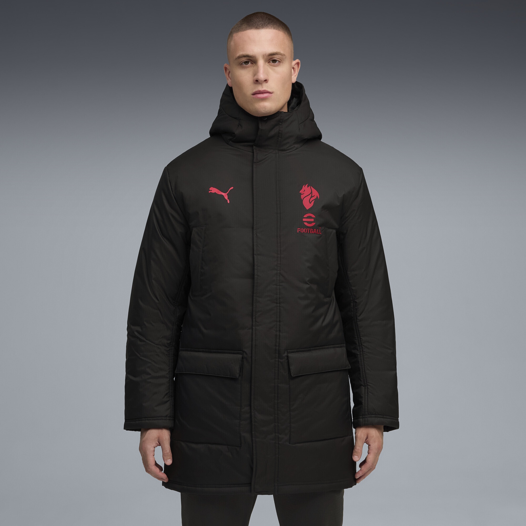 PUMA Parka »AC Milan Trainings-Winterjacke Herren«