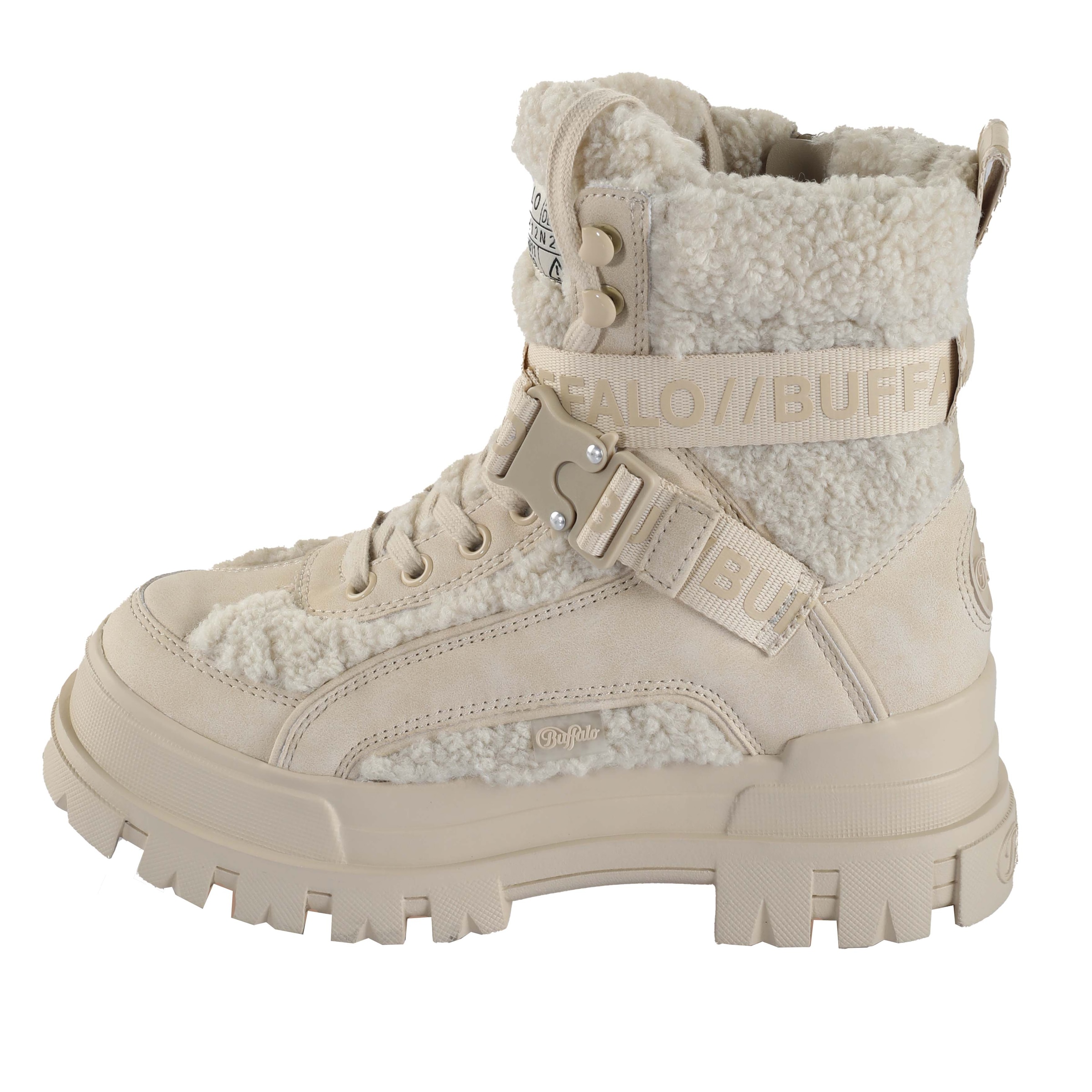 Buffalo Winterboots "ASPHA COM1 WARM", Schnürboots, Stiefelette, chunky Pla günstig online kaufen