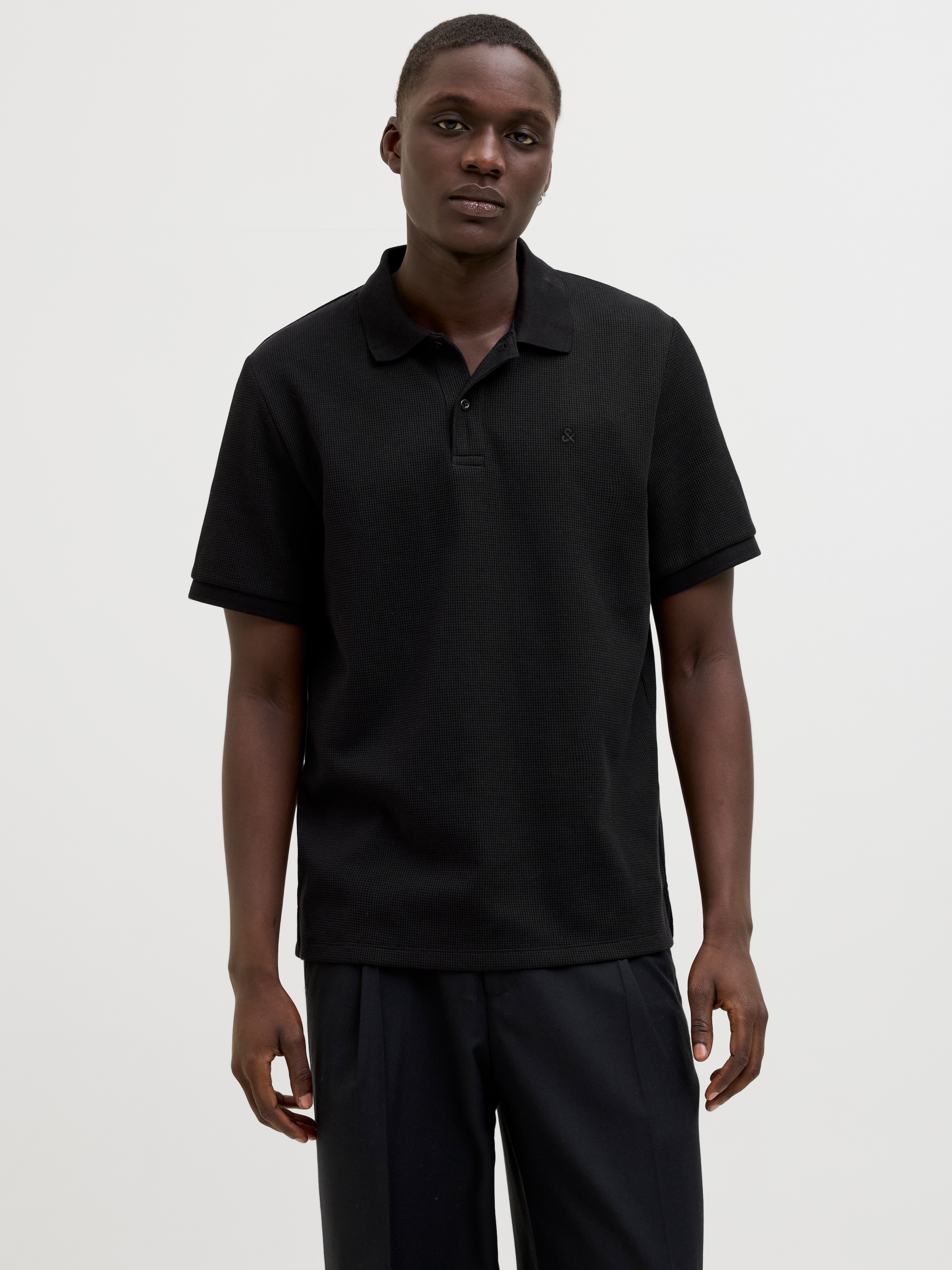 Jack & Jones Poloshirt "JJEAUSTIN POLO SS NOOS" Materialmix, regular fit günstig online kaufen