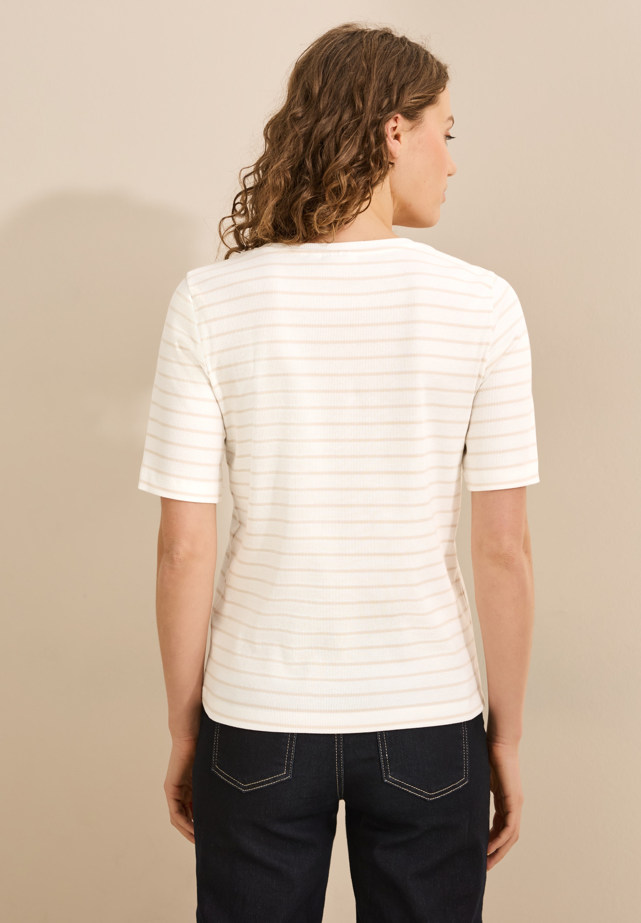 Cecil T-Shirt, mit Streifen Muster