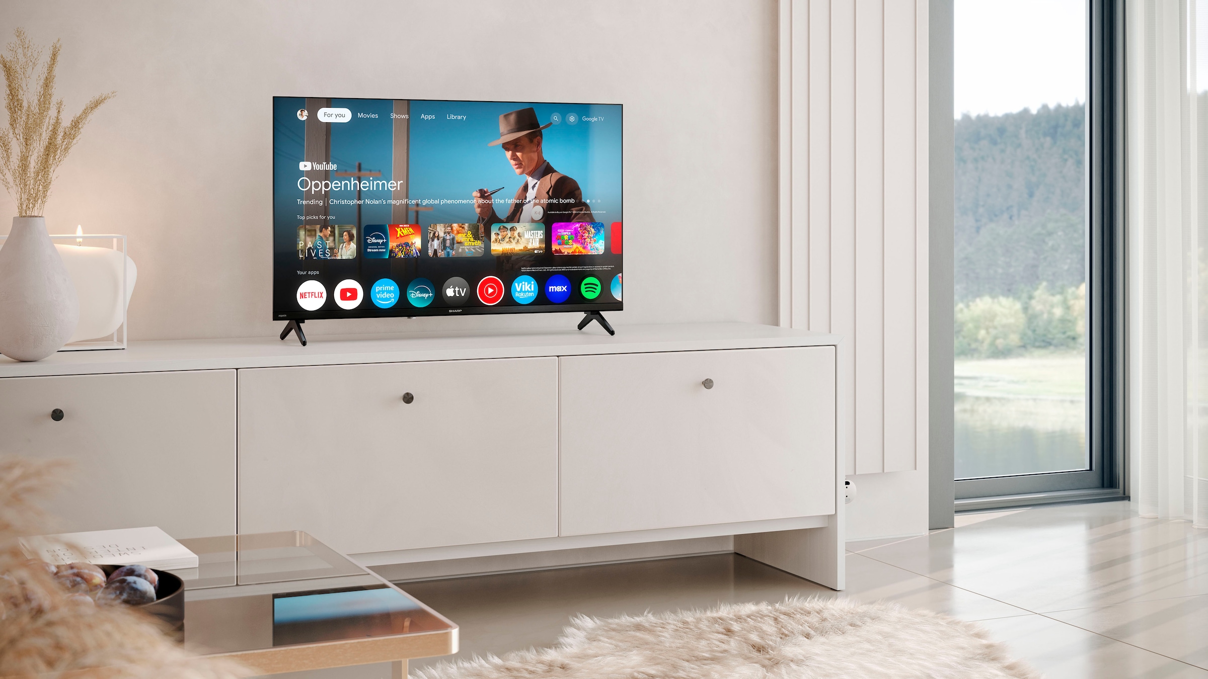 Sharp LED-Fernseher »1T-C32HFx« 80 cm/32 Smart-TV