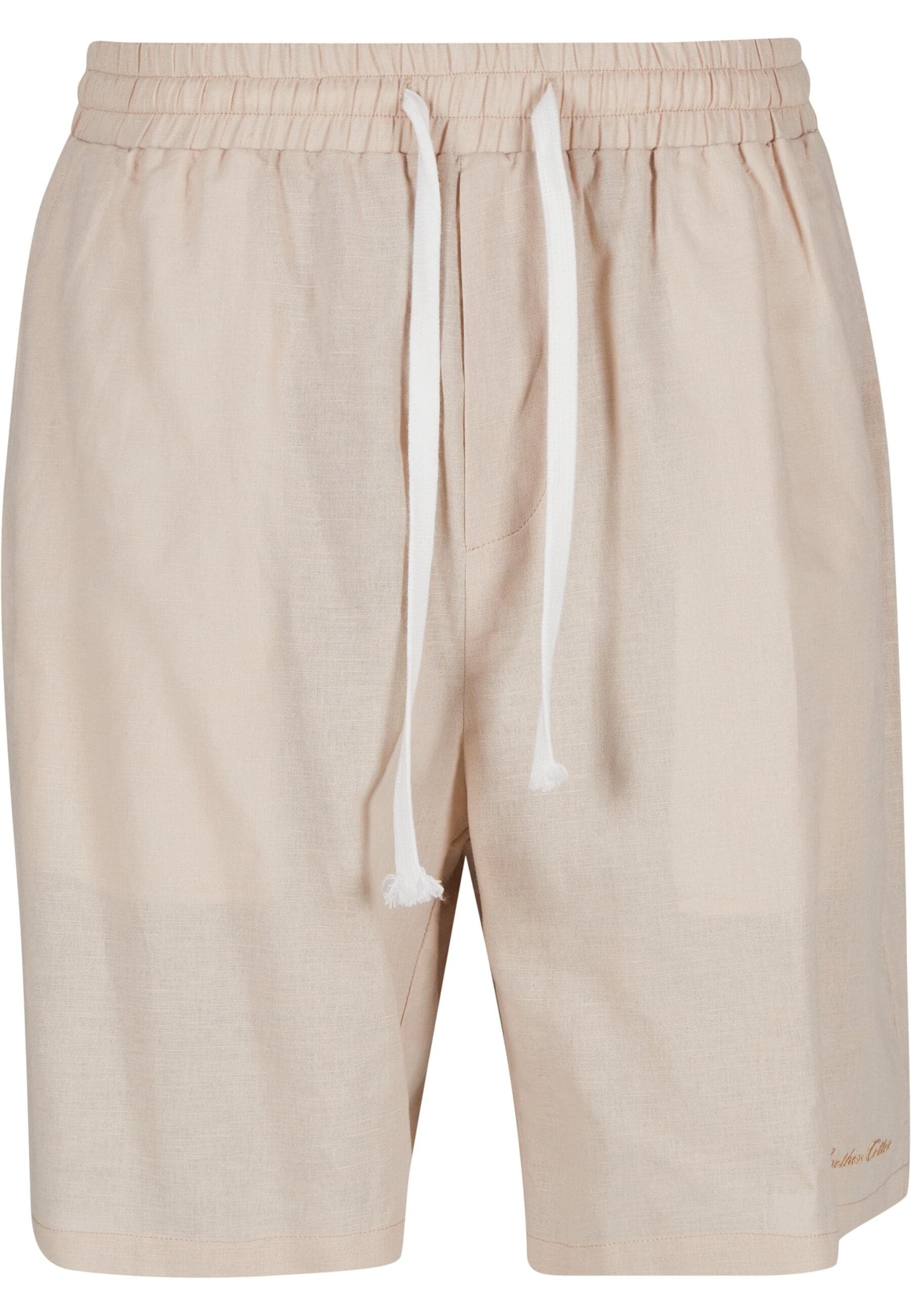 Another Cotton Lab Shorts "Another Cotton Lab Logo Stitched Linen Shorts" günstig online kaufen