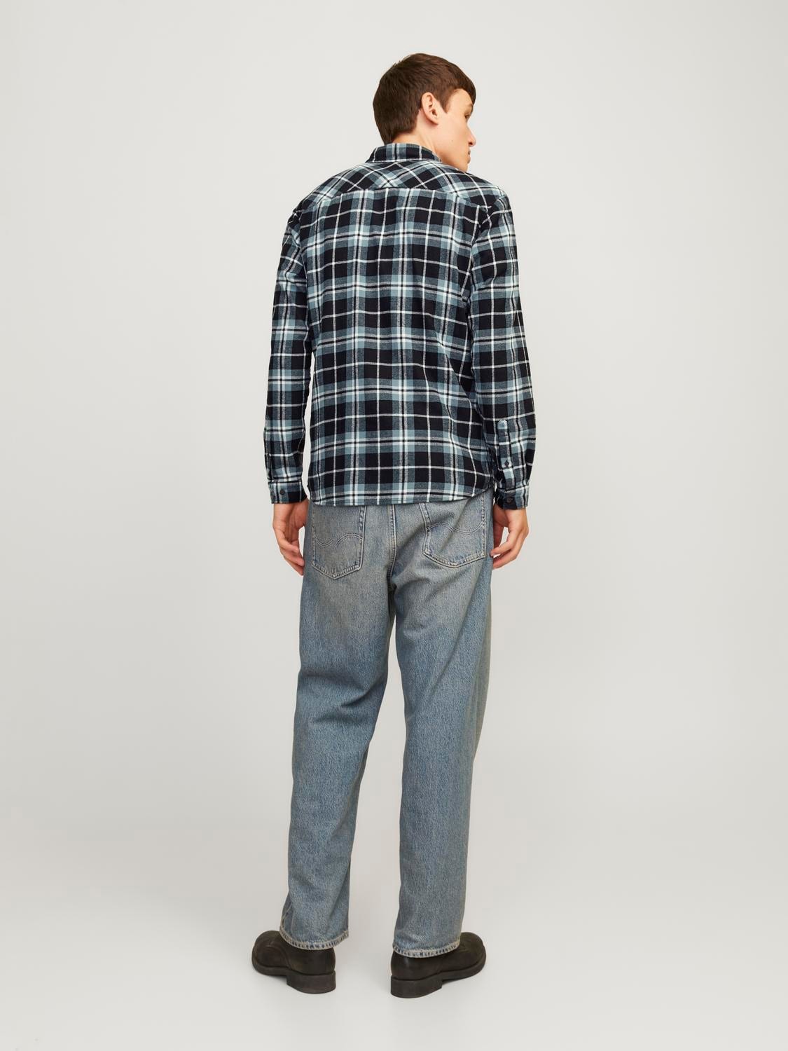 Jack & Jones Langarmhemd »JJJOSHUA FALL FLANNEL SHIRT LS«