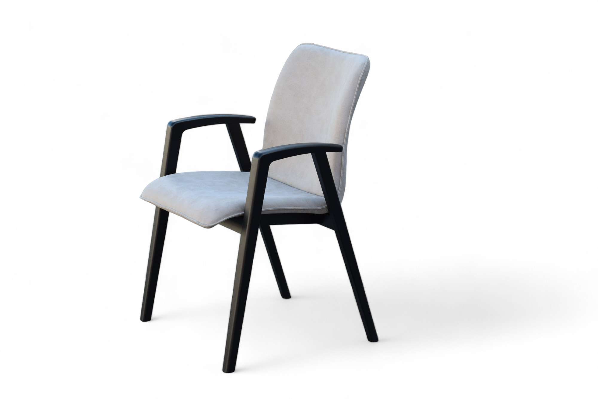 Thumbnail - OTTO home Armlehnstuhl "Loreen Esszimmerstuhl, Polsterstuhl, Wohnstuhl, Essstuhl mit Armlehnen" (Set) 2 Stk.Massivholzge...