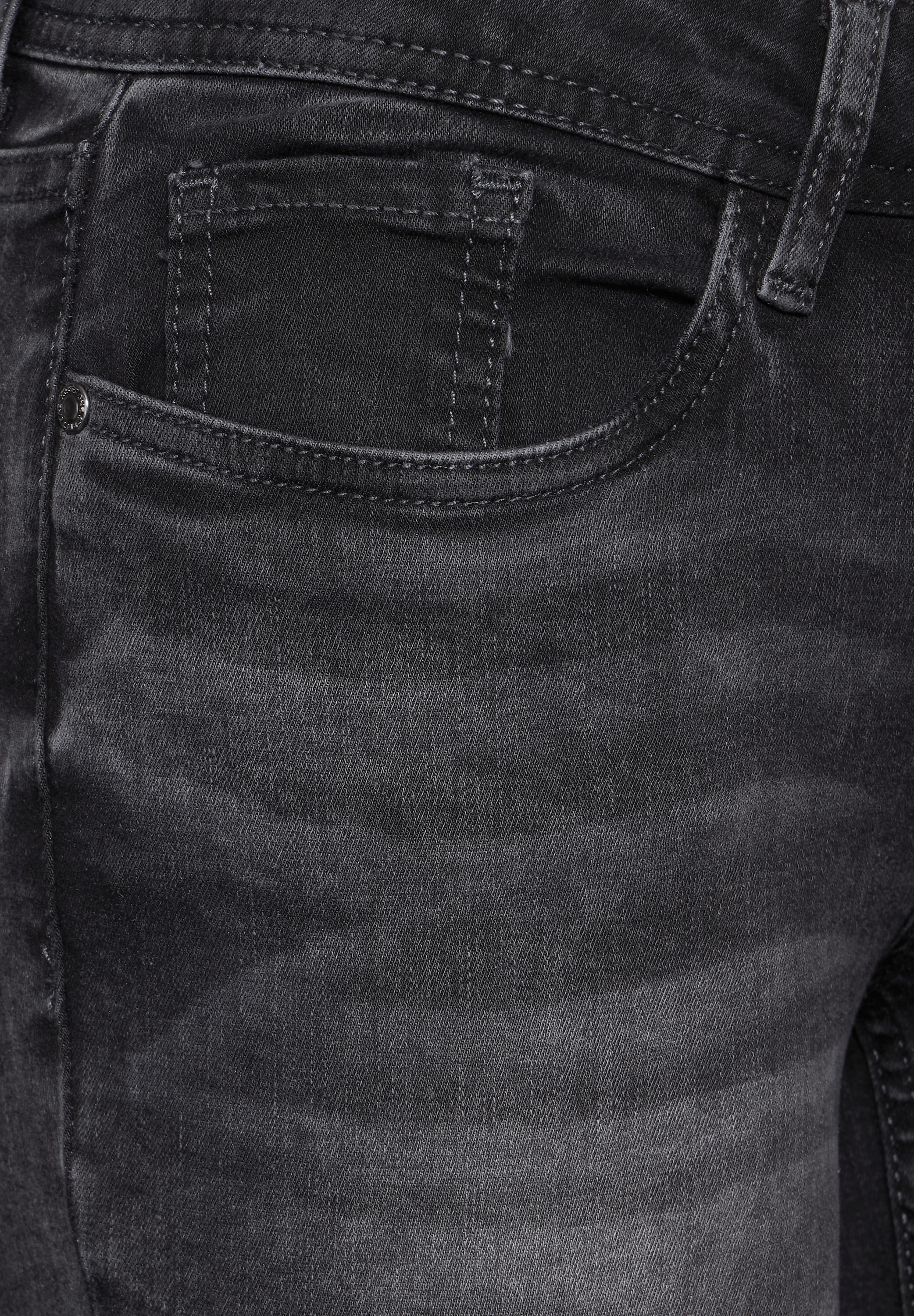 STREET ONE Slim-fit-Jeans, Middle Waist