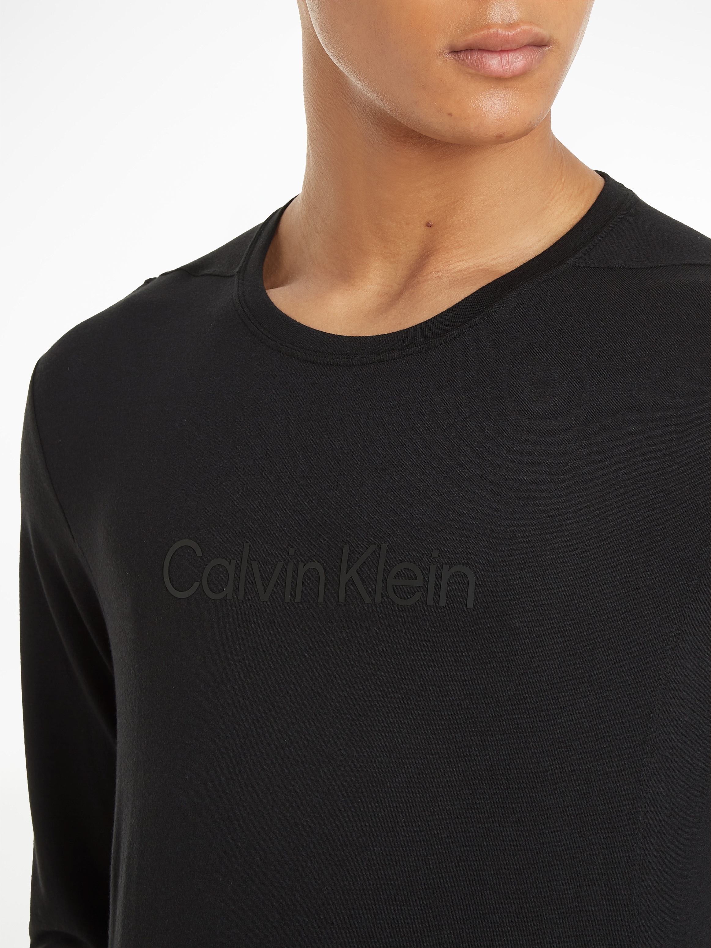Calvin Klein Sport Langarmshirt, mit Rundhalsausschnitt ▷ kaufen | BAUR