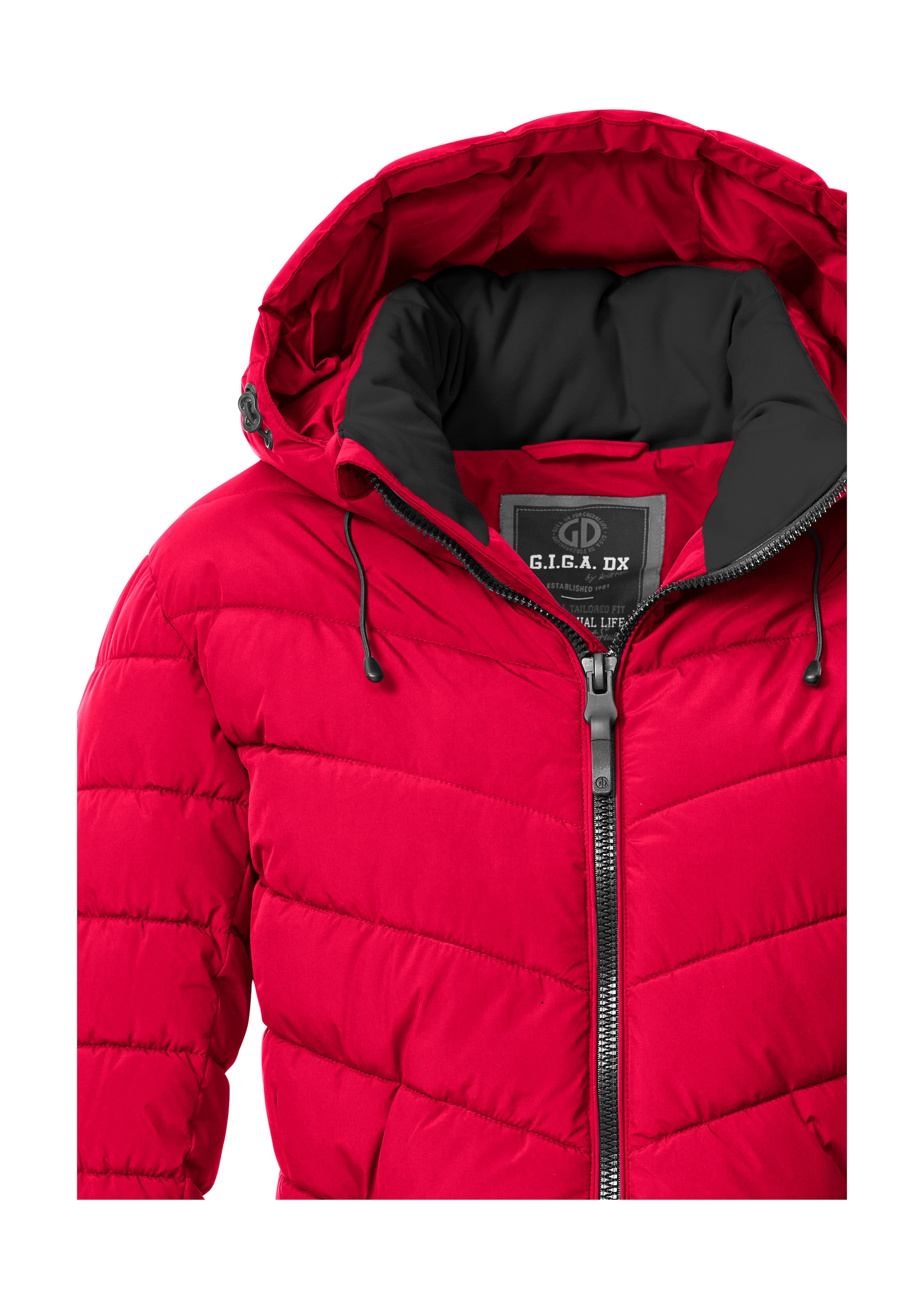 G.I.G.A. DX by killtec Steppmantel »GW 74 WMN QLTD PRK«, Wasserabweisender, winddichter Steppparka mit abnehmbarer Kapuze