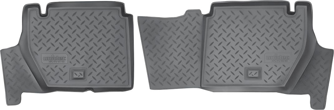 RECAMBO Passform-Fußmatten »CustomComforts«, Peugeot, Partner, (Set, 2 St.),  Tepee 2008 - 2018 hinten, perfekte Passform auf Raten | BAUR
