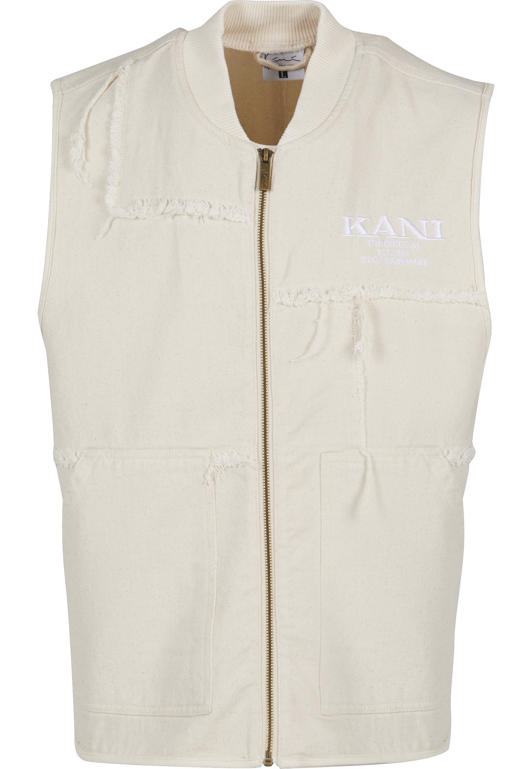 Karl Kani Steppweste "Karl Kani Herren KM241-011-1 Karl Kani Retro Patchwork Vest" 1