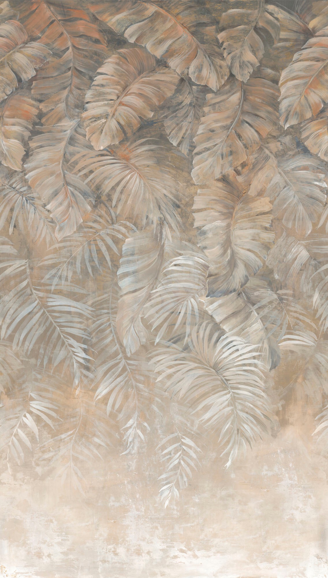 Metropolitan Stories Mural Faded Palms Mural 392621