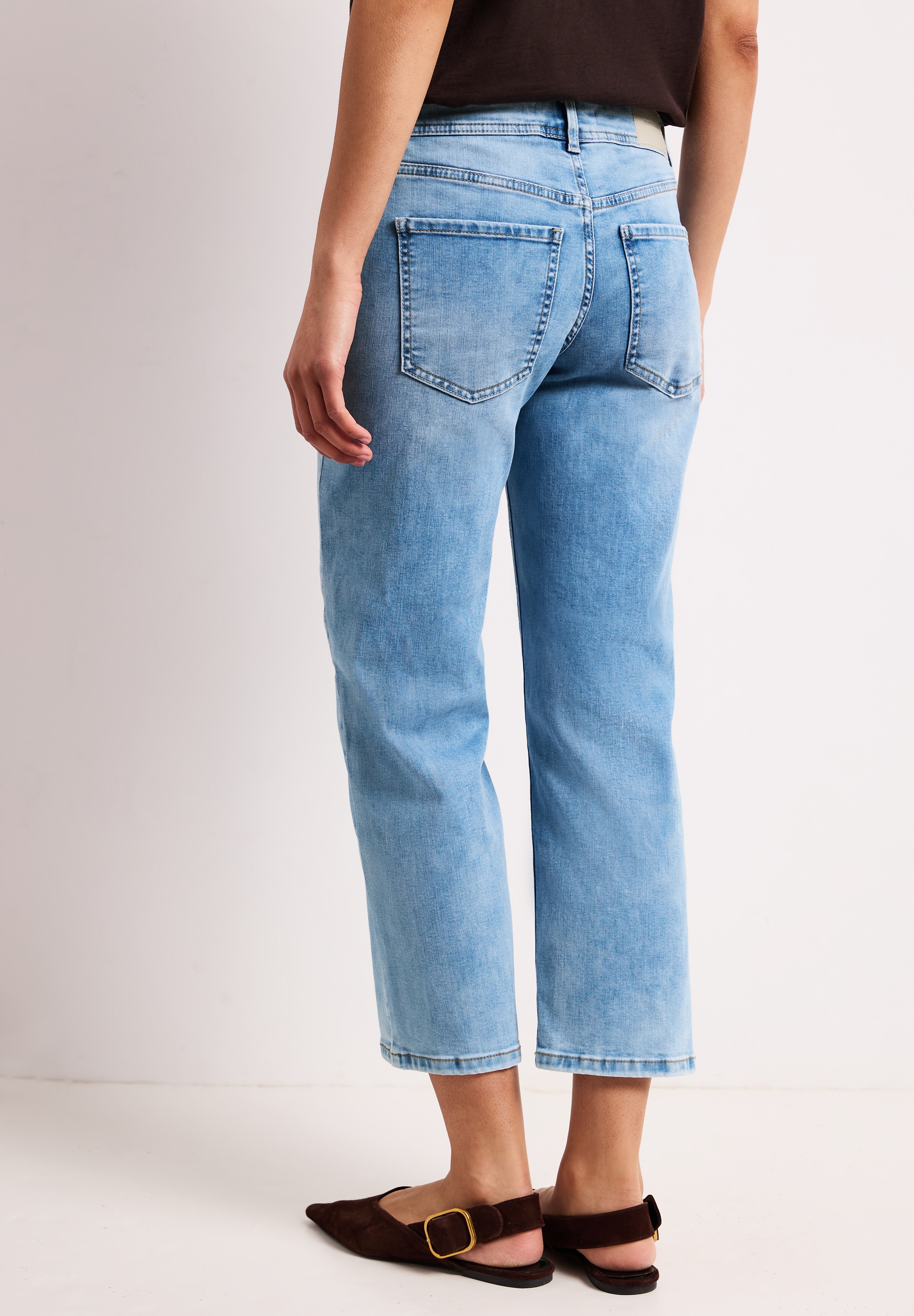 STREET ONE Comfort-fit-Jeans Middle Waist