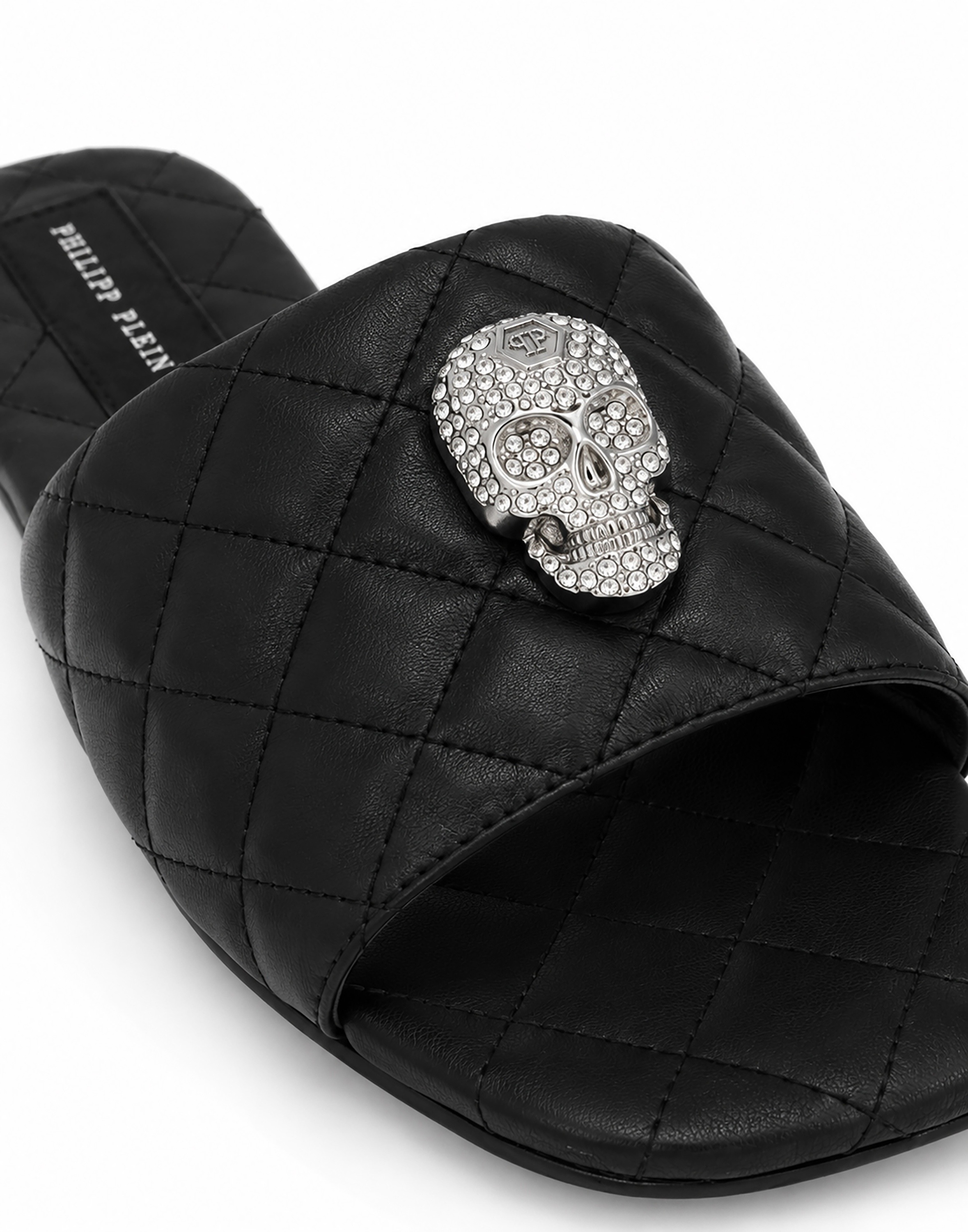 PHILIPP PLEIN Sandale »Skull Mit Schmucksteinen«