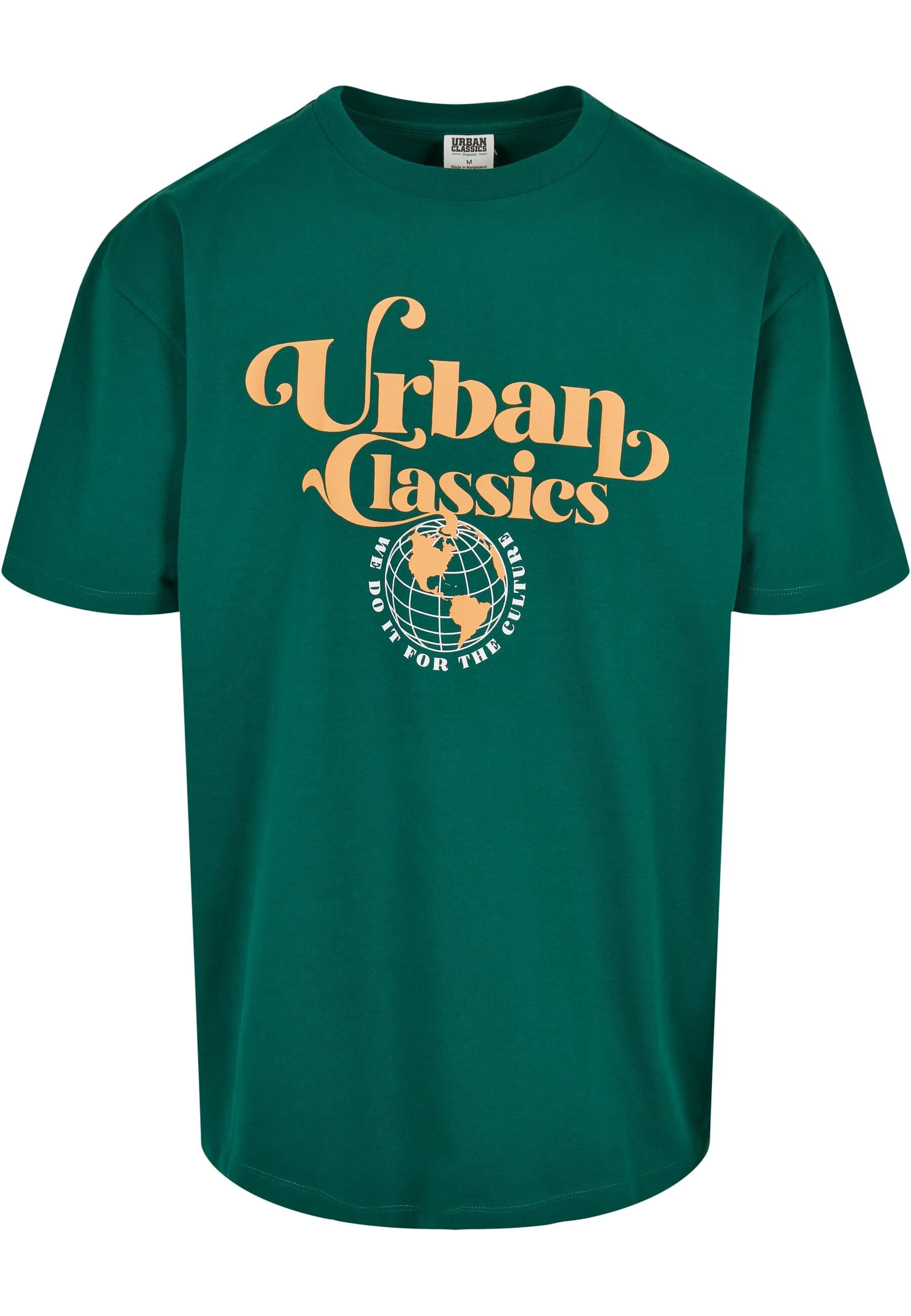 URBAN CLASSICS T-Shirt "Urban Classics Herren Organic Globe Logo Tee" 1 Stk günstig online kaufen