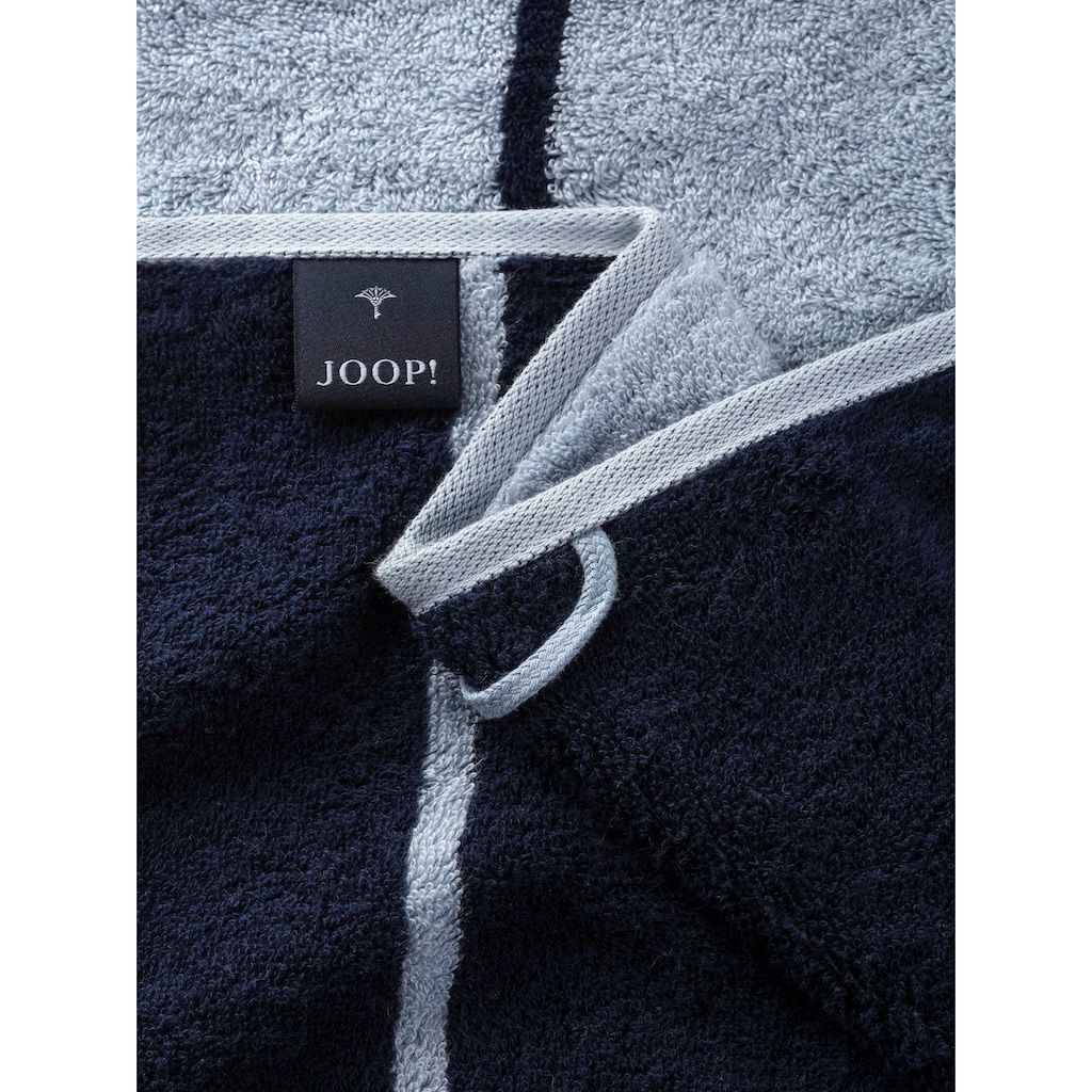 Joop! Gästehandtücher »JOOP! LINES«, (3 St.), in Doubleface-Optik