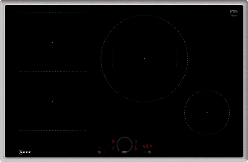 NEFF Induktions-Kochfeld von SCHOTT CERAN® »T58SHS1L0«, T58SHS1L0, mit virtueller Twist Touch® Bedienung