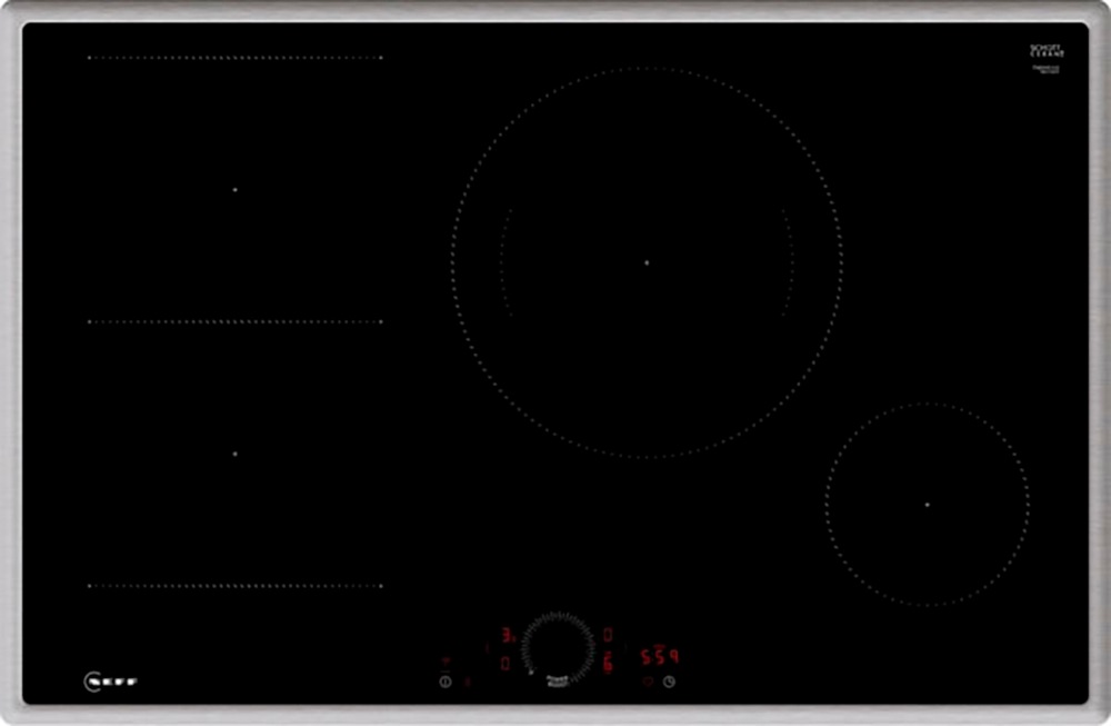 NEFF Induktions-Kochfeld "T58SHS1L0" mit virtueller Twist Touch Bedienung günstig online kaufen