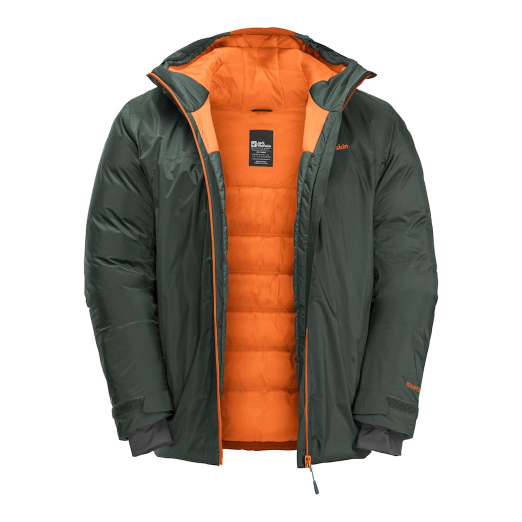 Jack Wolfskin Daunenjacke »CYROX 2L DOWN JKT M«, mit Kapuze