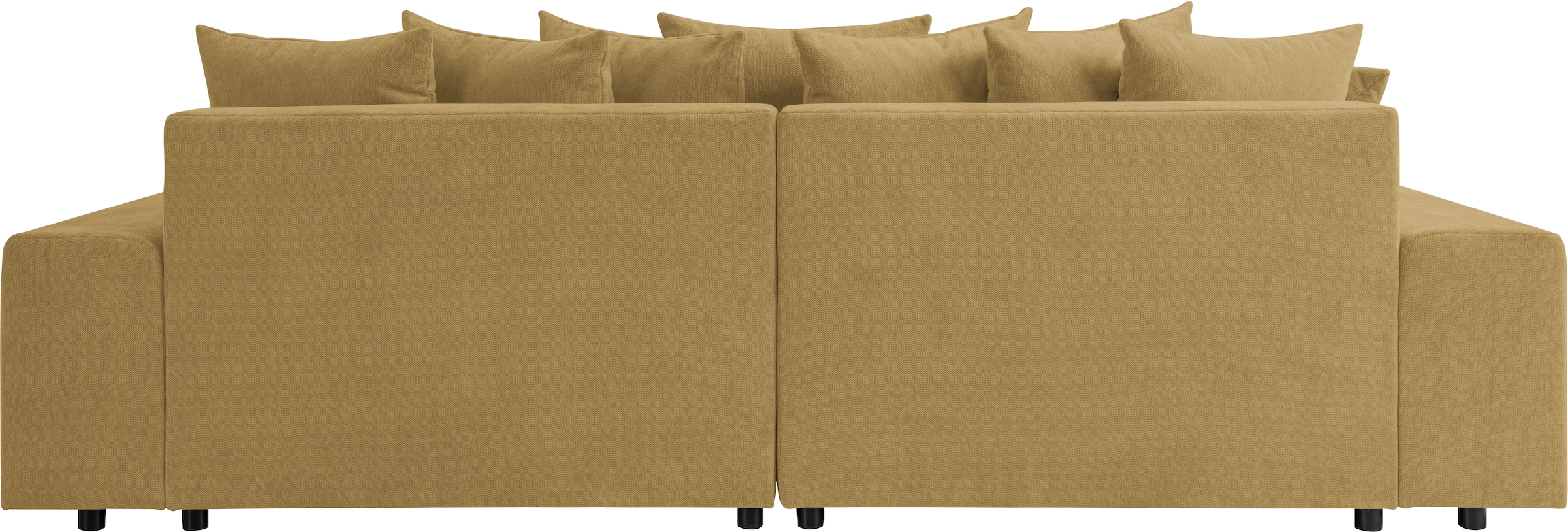 WERK2 Big-Sofa »Maxi B, Breite 290 cm«, Maximaler Kuschelkomfort: XXL-Sofa mit 78 cm Sitztiefe & 12 Kissen