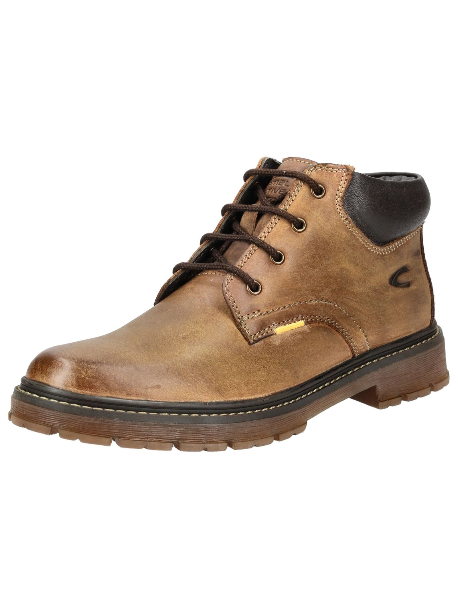 camel active Schnürstiefelette "camel active Stiefelette Leder" günstig online kaufen