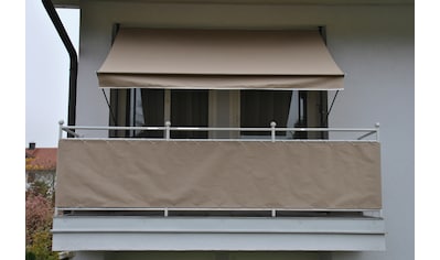 Angerer Freizeitmöbel Balkonsichtschutz, Meterware, taupe, H: 90 cm kaufen