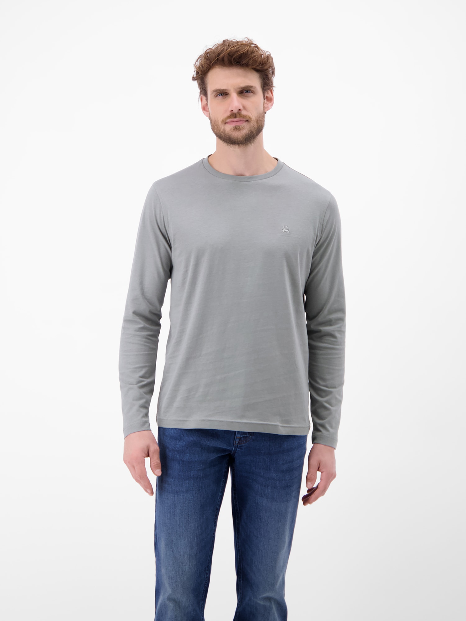 LERROS Longsweatshirt "Basic-Longsleeve" günstig online kaufen