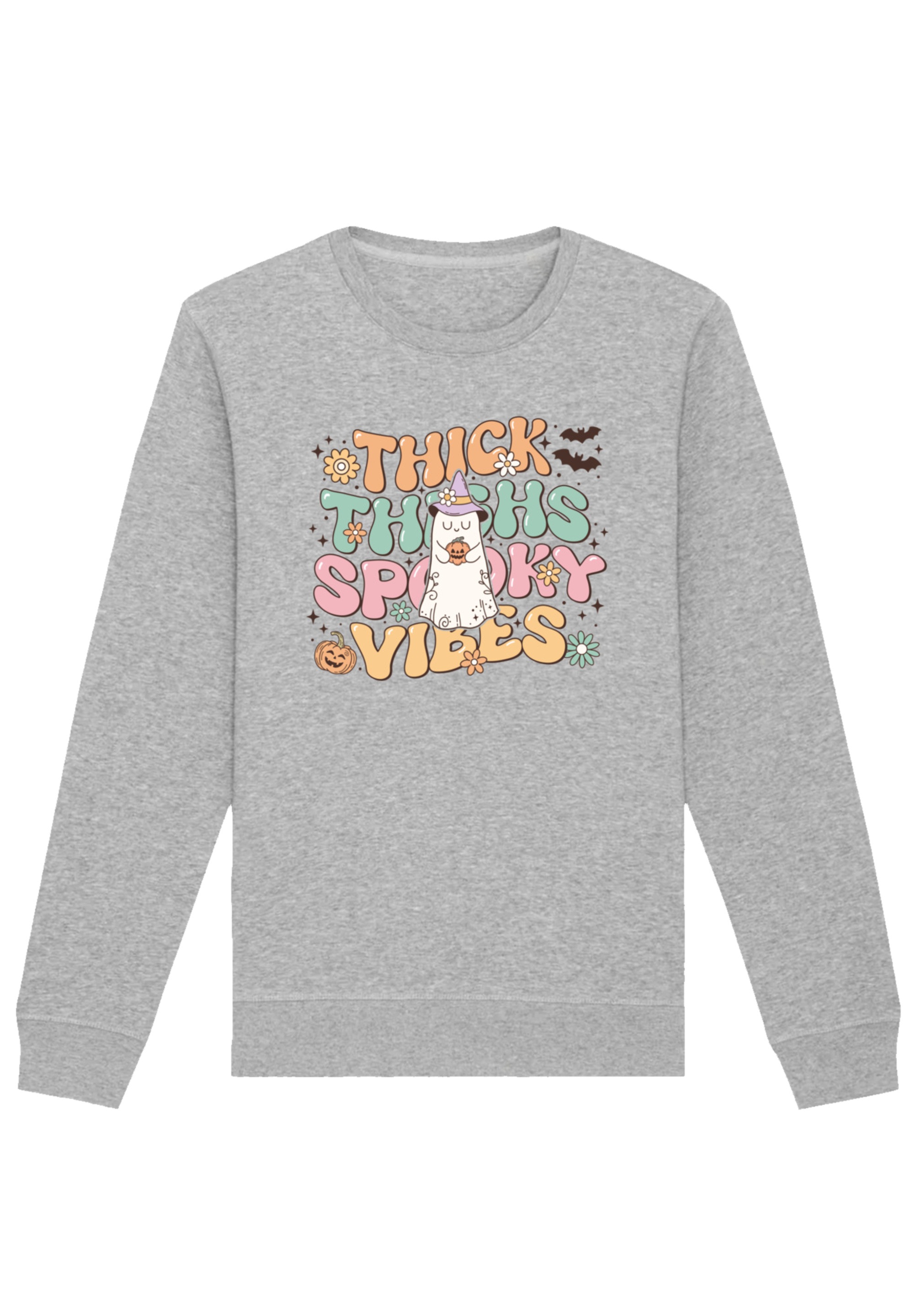 F4NT4STIC Sweatshirt "Retro Halloween Thick Thighs Spooky Vibes", Premium Q günstig online kaufen