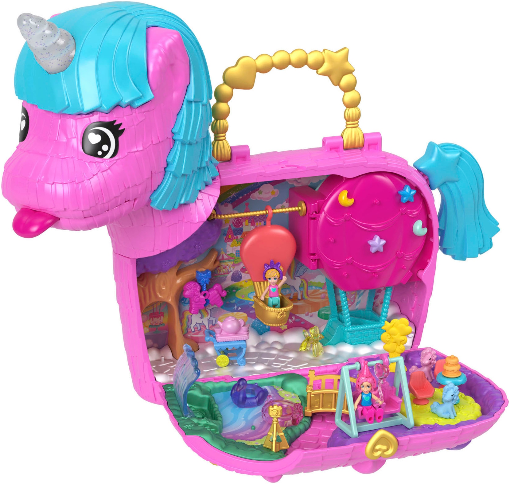 Polly Pocket Spielwelt »Unicorn Partyland«