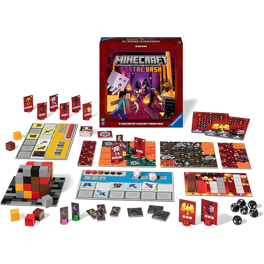 Ravensburger Spiel »Minecraft Portal Dash«, Made in Europe, FSC® - schützt Wald - weltweit