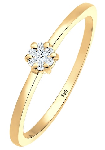 Elli DIAMONDS Verlobungsring »0612341813«, mit funkelnden Brillanten kaufen