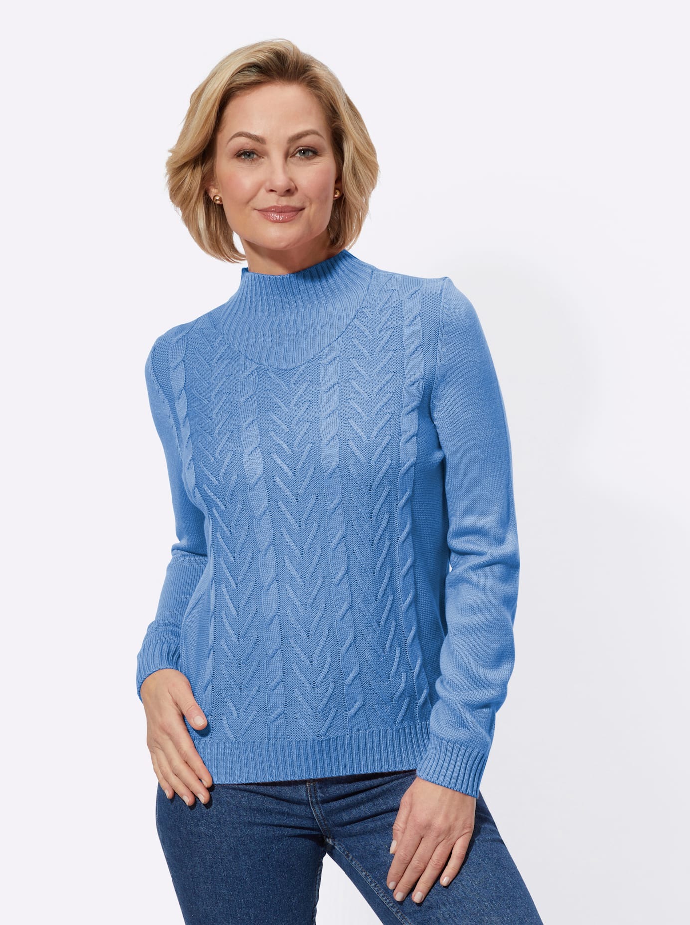 Classic Basics Stehkragenpullover »Pullover«