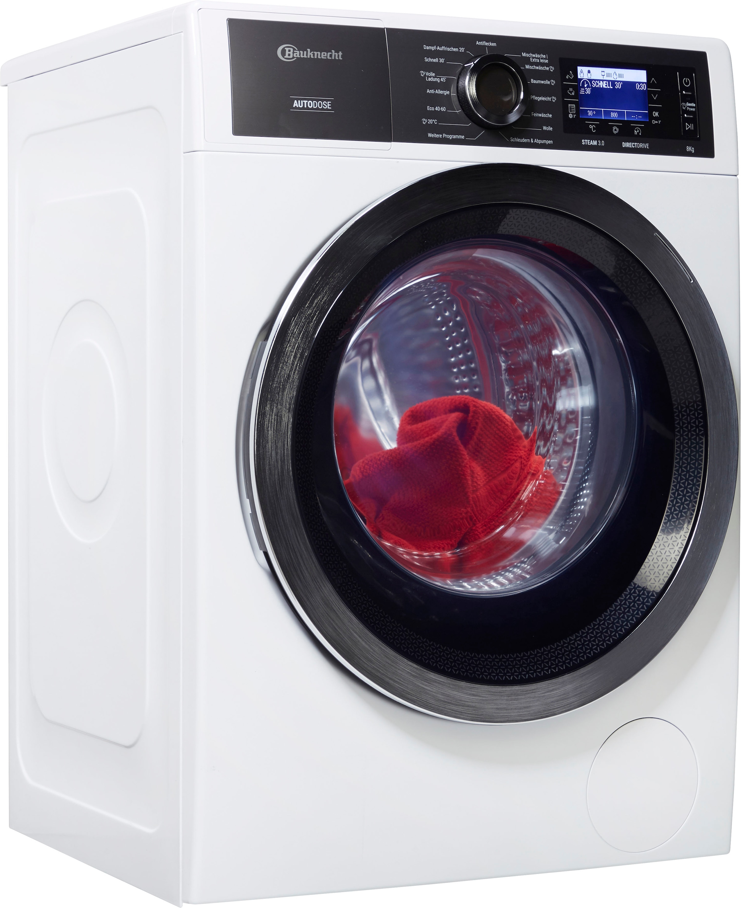BAUKNECHT Waschmaschine »B8 kg, U/min, B8 DE, W846WB BAUR Jahre W846WB 4 8 bestellen DE«, AutoDose, | Herstellergarantie 1400