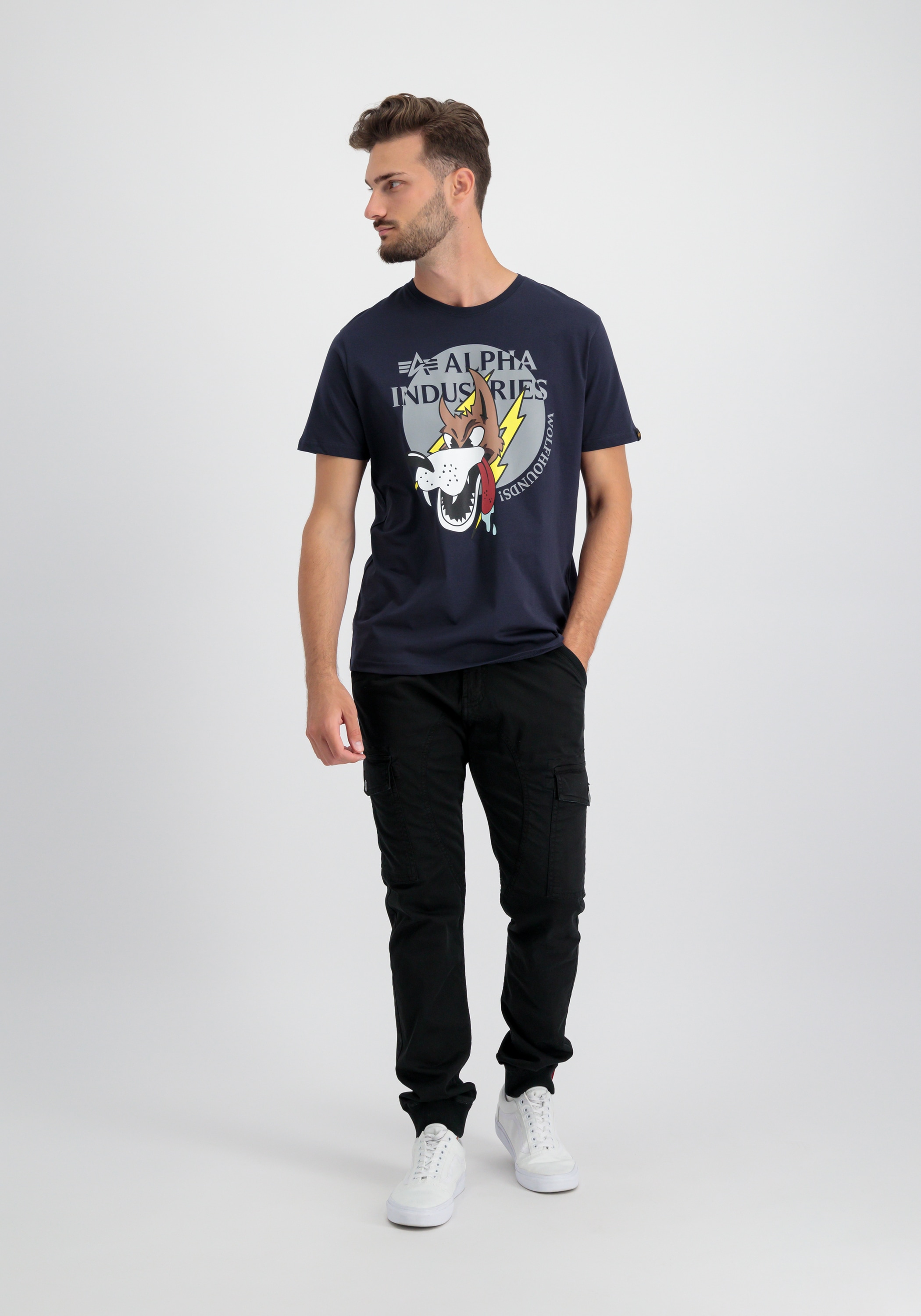 Alpha Industries T-Shirt »Alpha Industries Men - T-Shirts Wolfhounds T-Shirt«